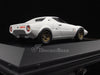 Premium X PR0181 1/43 Lancia Stratos HF Prototype Torino Motor Show 1971 White Resin Model Road Car