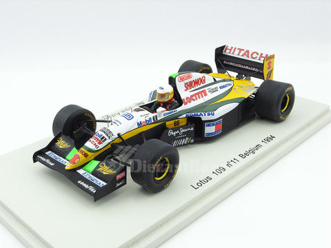 Spark S1679 1/43 Lotus 109 #11 Belgian Grand Prix 1994 Team Lotus - Philippe Adams Resin Model F1 GP Racing Car