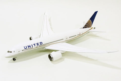 Hogan Wings 4074 1/200 United Airlines UA UAL BOEING 787-8 Plastic Snap-Fit Model Commercial Aircraft Civil Aviation