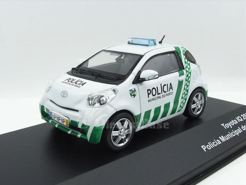 J Collection JC301 1/43 Toyota iQ 2013 Policia Municipale de Porto Diecast Model Road Car