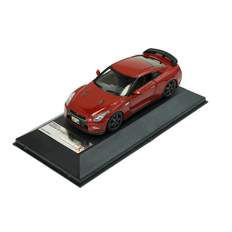 Premium X PRD517J 1/43 Nissan GT-R 2014 Metallic Red Diecast Japanese Model Road Car