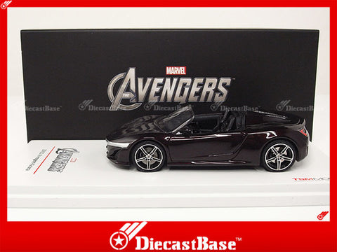 TSM TSM124384 1/43 Marvel The Avengers Acura NSX Roadster 2012 TrueScale Miniatures Model Resin Road Car