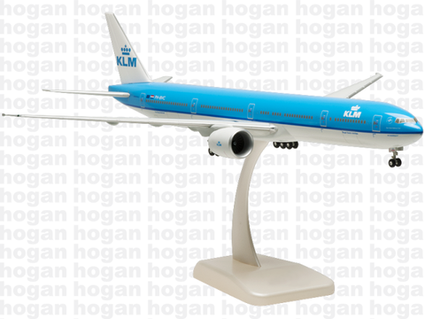 Hogan Wings 0830 1/200 KLM Royal Dutch Airlines KL SkyTeam BOEING 777-300ER Plastic Snap-Fit Model Commercial Aircraft Civil Aviation